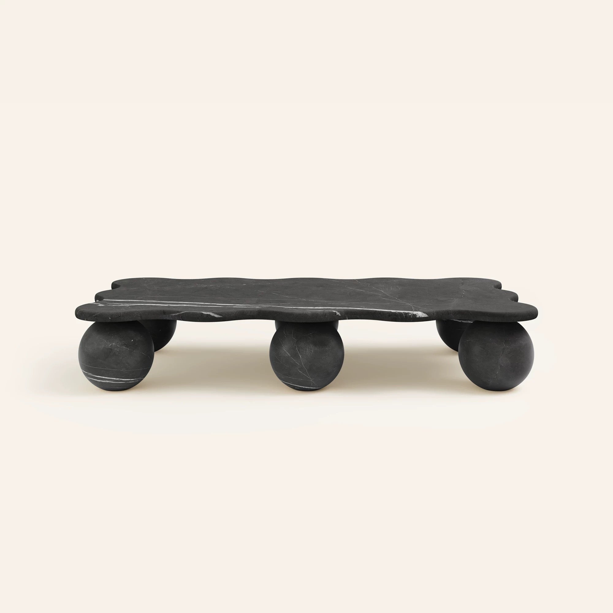 Casivra Palla Rectangular Marble Coffee Table